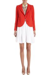 Carven Double Crepe Blazer