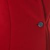 Commuun Red Single Breasted Coat in Red - Lyst