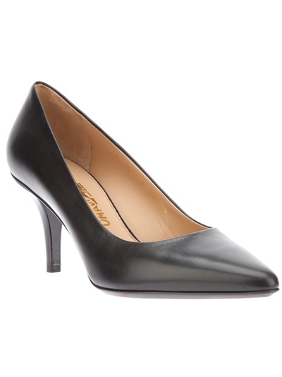 ferragamo pointed toe pumps