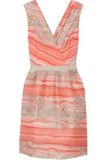 Giambattista Valli Printed Silk-organza Dress - Lyst