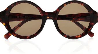 House Of Harlow Dalana Roundframe Acetate Sunglasses - Lyst