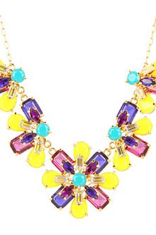 Kate Spade Kaleidoscope Floral Statement Necklace - Lyst