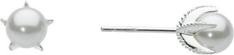 Kit Heath Silver Pearl Fantasia Stud Earrings - Lyst