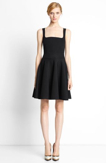 Lanvin Sleeveless Knit Dress - Lyst