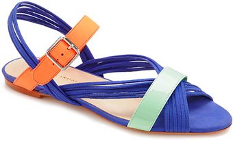 Loeffler Randall Lolly Mignon Flat Sandal - Lyst