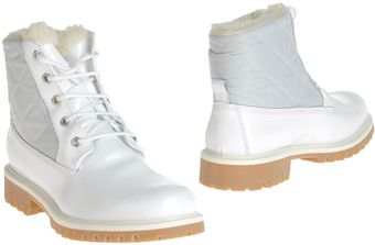 Luca Valentini Combat Boots - Lyst
