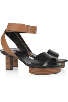 Pierre Hardy Colorblock Leather Sandals - Lyst