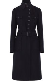 Ralph Lauren Black Label Patton Wool and Angora Blend Coat - Lyst