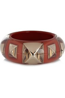 Sonia Rykiel Pyramid Stud and Resin Bracelet - Lyst