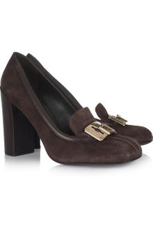 Tory Burch Howie Suede Pumps - Lyst