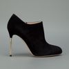 Valentino Studded Heel Bootie in Black - Lyst