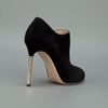 Valentino Studded Heel Bootie in Black - Lyst