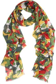 We Are Owls Kaleidoscope Printed Cashmere and Silkblend Scarf - Lyst