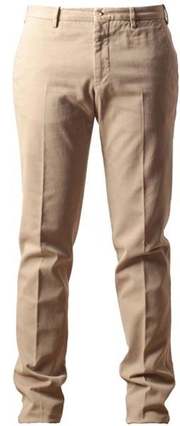 Browns Soft Cotton Chinos - Lyst