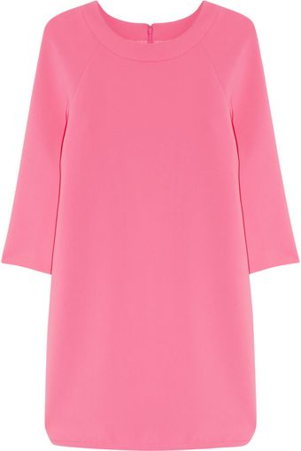 J.Crew Crepe Mini Dress - Lyst