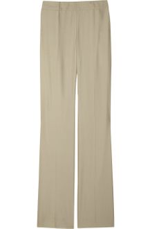 Oscar de la Renta Wool and Silkblend Wideleg Pants - Lyst