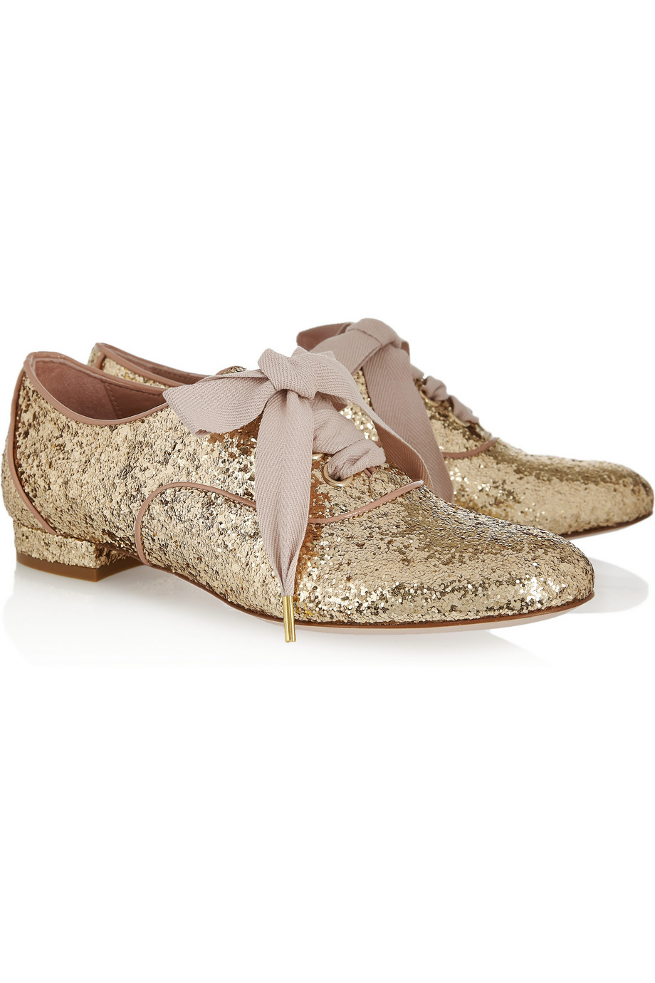 rose gold tap shoes