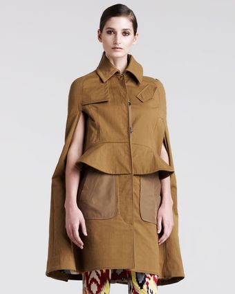 Altuzarra Graze Stretch-Twill Coat - Lyst