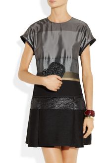 Bottega Veneta Embellished Intrecciato Leather Knot Clutch - Lyst