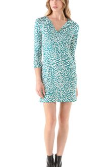 Diane Von Furstenberg Long Sleeve Reina Dress - Lyst