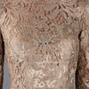 Dolce & Gabbana Lace Dress in Gold - Lyst