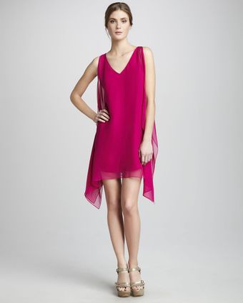 Jay Godfrey Brin Sleeveless Kimono Dress - Lyst