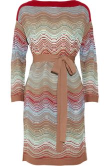 M Missoni Crochetknit Merino Woolblend Dress - Lyst