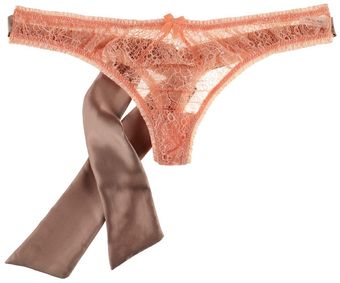 Mimi Holliday Mimi Holliday Tinkerbell Back Bow Thong - Lyst