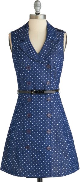 ModCloth Jean Come True Dress - Lyst