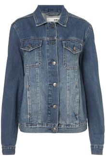 Moto Moto Oversize Denim Jacket - Lyst