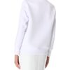 Tibi Sigrid Lace Sweatshirt in White - Lyst