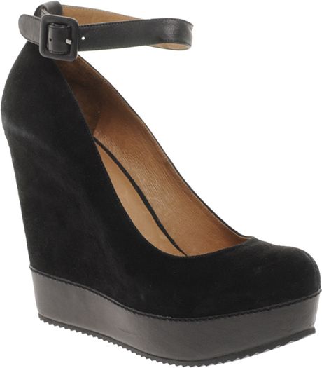 aldo black platform heels