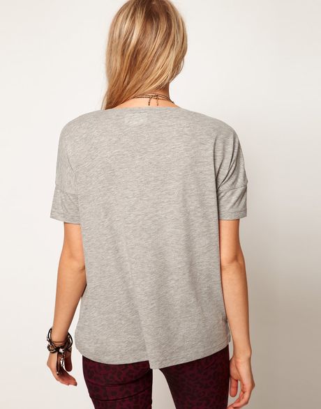 asos grey tshirt