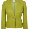 Cc Elegant Tailored Jacket Cut From Textured Fabric in Green (cactus) - Lyst