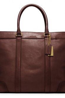 Coach Bleecker Legacy Leather Weekend Tote - Lyst