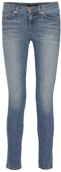 J Brand Midrise Skinny Jeans - Lyst