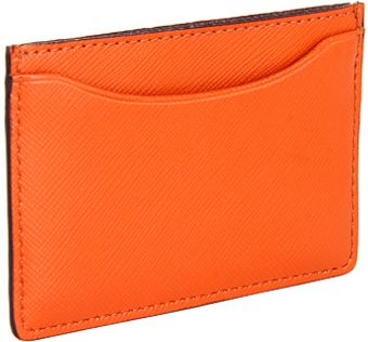 Jack Spade Crosshatch Leather Credit Card Holder - Lyst