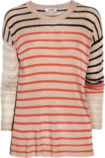Sonia By Sonia Rykiel Striped Fine Knit Sweater - Lyst