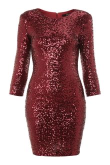 Tfnc Paris All Over Sequin Dress - Lyst