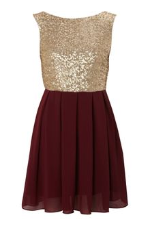 Tfnc Sequin Sarah High Low Dress - Lyst