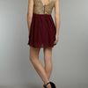 Tfnc Sequin Sarah High Low Dress in Gold - Lyst