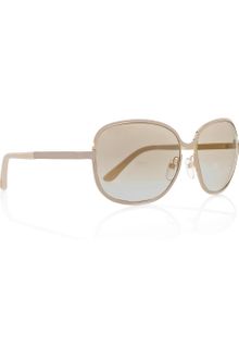 Tom Ford Roundframe Metal and Acetate Sunglasses - Lyst