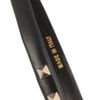 Valentino Studded Leather Headband in Black - Lyst