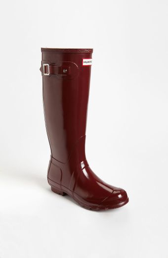 Hunter Original Tall Gloss Rain Boot Women - Lyst