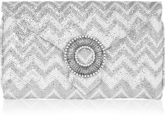 Wilbur & Gussie Edith Glitterembellished Clutch - Lyst