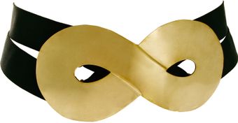 Asos Wide Twist Plate and Elastic Belt - Lyst
