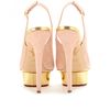 Charlotte Olympia Dolly Sling Backs in Pink (blush) - Lyst