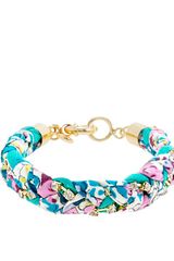 J.Crew Liberty Crystal Braid Bracelet