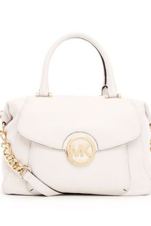 Michael by Michael Kors Large Fulton Pebbled Leather Satchel Bag - Lyst