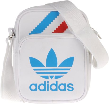 adidas man bag white